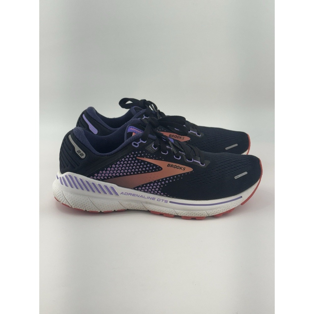Brooks Adrenaline GTS 22 Running Shoes. Women's Size 9 Color Black / Purple